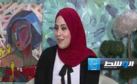الفنانة التشكيلية الأردنية مها الذويب