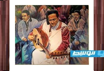 الفنان صلاح الشاردة وبورتريهاته المميزة