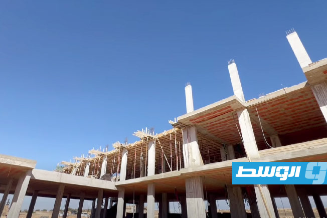 تنفيذ مدرسة «بدر الكبرى» في بلدية ترهونة (جهاز تنمية وتطوير المراكز الإدارية)