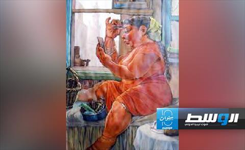 الفنان التشكيلي المصري محسن أبوالعزم