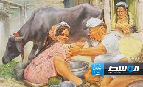 الفنان التشكيلي المصري محسن أبوالعزم