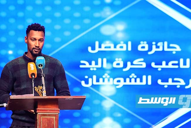 الحفل السنوي لجائزة ليبيا الذهبية في دورتها الرابعة، الجمعة 12 ديسمبر 2025. (تصوير - محمود دردور، بوابة الوسط)