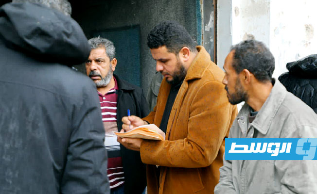 لجنة لحصر النازحين في بنغازي تباشر أعمالها، 18 يناير 2023. (الحكومة المكلفة من مجلس النواب)