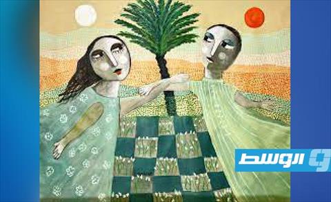 الفنانة تغريد البقشي عاشقة اللون الأبيض