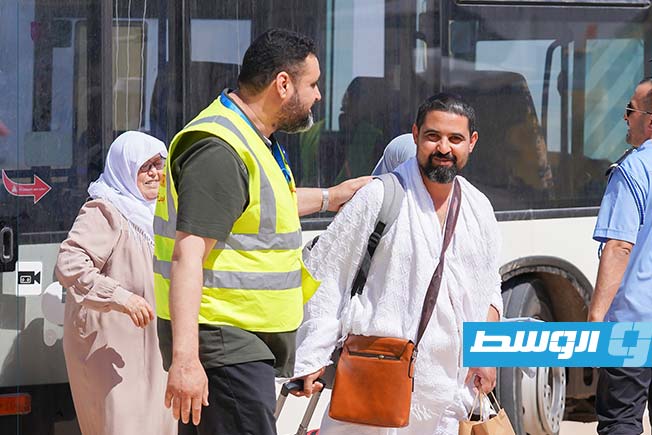 مغادرة حجاج بيت الله الحرام من مصراتة إلى جدة، 17 مايو 2025 (مطار مصراتة)