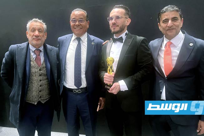 جانب من حفل توزيع جوائز لبدة (تصوير - عبدالرحيم الشريف)