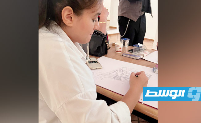 جانب من الورشة (بوابة الوسط)