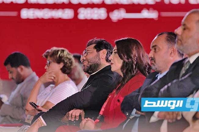 جانب من الحضور في ختام المؤتمر السنوي الأول للإعلام العربي في 17 سبتمبر 2025. (فيسبوك)