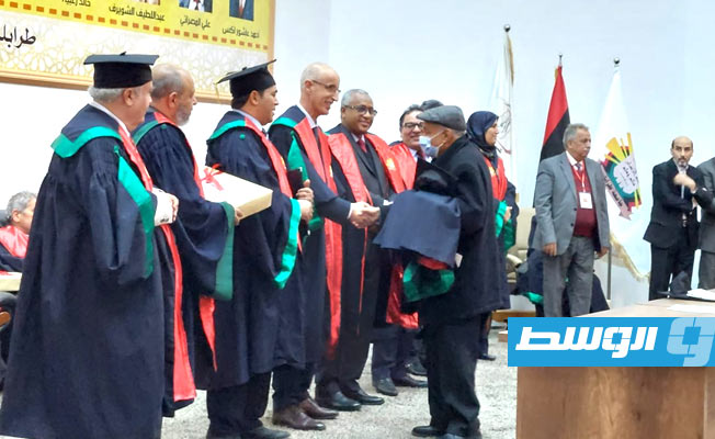 جانب من حفل التكريم (تصوير: مهند سليمان)