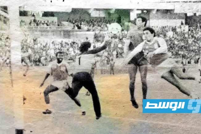 مباراة الإياب بين المنتخب الليبي والمنتخب المغربي في بنغازي (أرشيفية: الإنترنت)