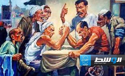 الفنان التشكيلي المصري محسن أبوالعزم