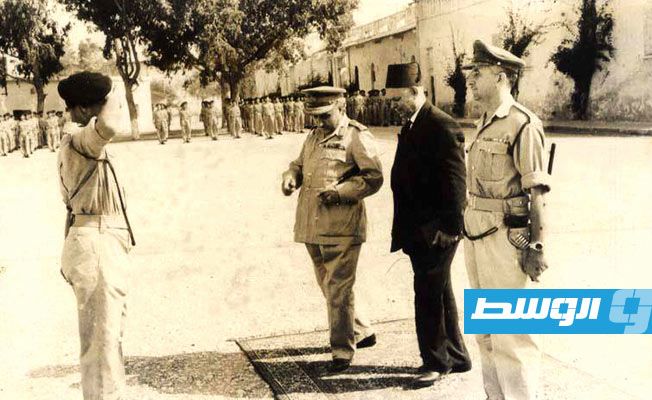 في أوائل معسكرات قوة دفاع برقة