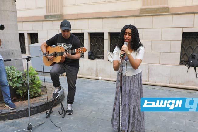 جانب من فعاليات «شارع الفن» في اشارع الشريفين بالقاهرة في 22 مايو 2026. (فيسبوك)