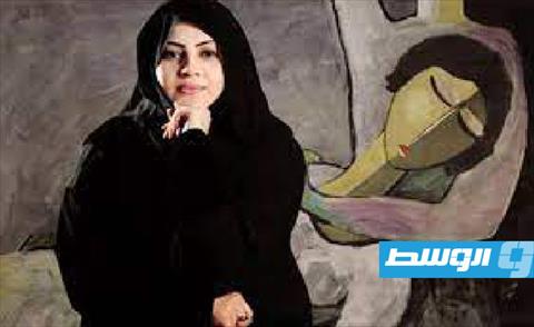 الفنانة تغريد البقشي عاشقة اللون الأبيض