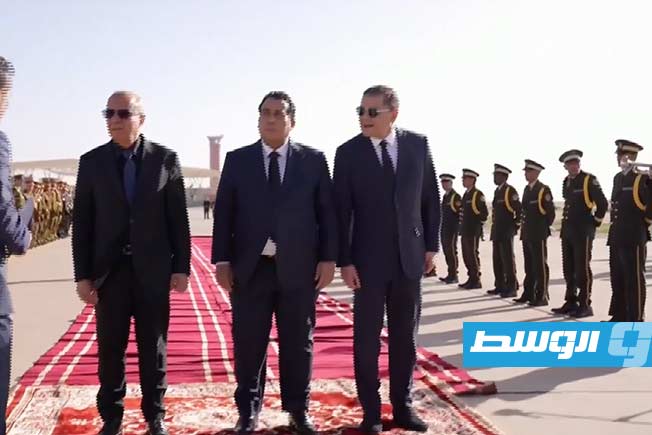 وصول جثامين ضحايا طائرة الحداد المنكوبة إلى طرابلس، السبت 27 ديسمبر 2025. (إدارة الإعلام والاتصال الحكومي)