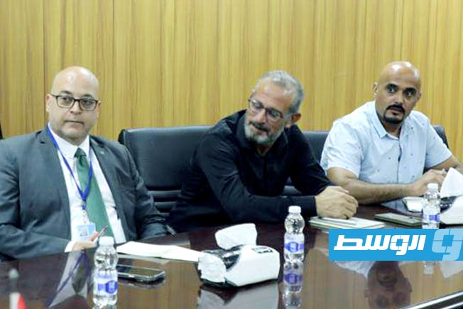 لقاء وزيرة العدل حليمة البوسيفي مع وفد البعثة الأممية، الثلاثاء 23 سبتمبر 2025. (وزارة العدل)