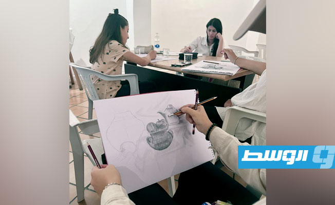 جانب من الورشة (بوابة الوسط)