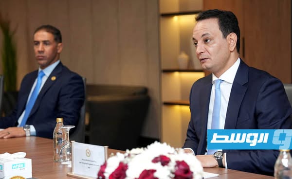 لقاء بلقاسم حفتر وسفير اليابان لدى ليبيا في درنة، الإثنين 16 ديسمبر 2024. (صندوق التنمية وإعادة إعمار ليبيا)