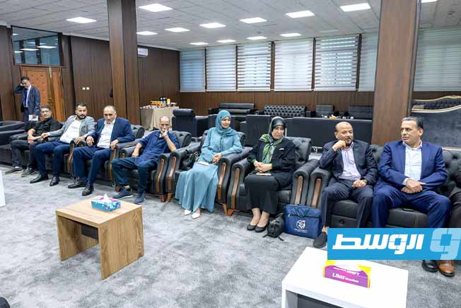 لقاء تكالة مع وفد مجلس النواب، الأحد 28 سبتمبر 2025. (المجلس الأعلى للدولة)