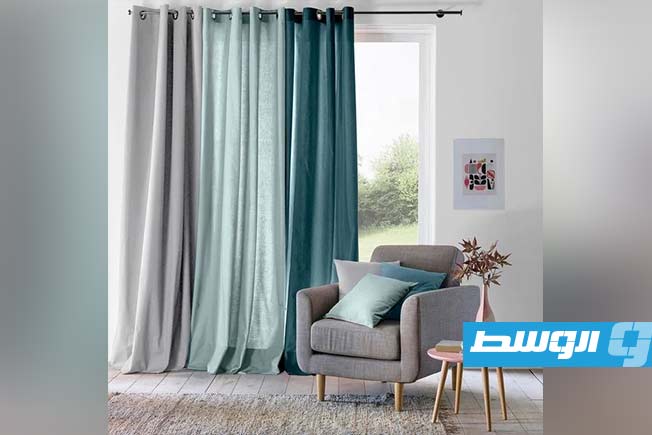 ديكورات ستائر مودرن للصالة (أرشيفية: الإنترنت)