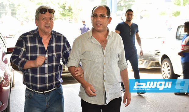 نجوم الفن في جنازة فاروق الفيشاوي (تصوير: مصطفى مرتضى)