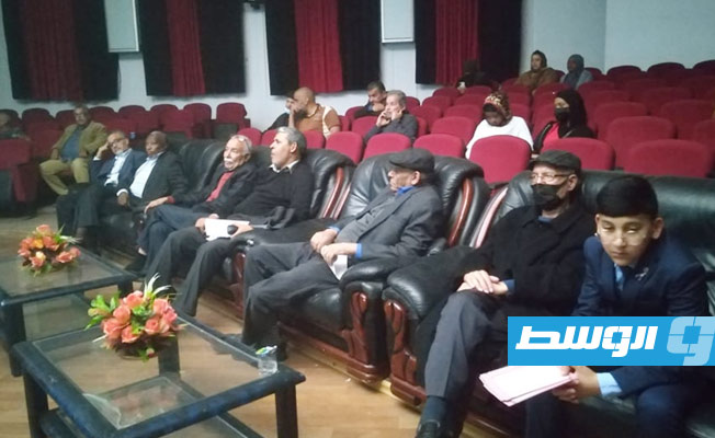 خشبة مسرح المعهد العالي لتقنيات الفنون تستقبل ثلاث مسرحيات للأديب أحمد إبراهيم الفقيه (بوابة الوسط)