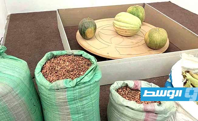 من أجنحة معرض ليبيا الزراعي التي أقيمت في تمنهنت خلال الفترة من 25 إلى 28 نوفمبر 2023. (تصوير: رمضان كرنفودة)