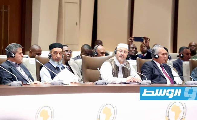 جانب من الاجتماع التحضيري الأول للمؤتمر الجامع للمصالحة الوطنية في الكونغو، الخميس 20 يوليو 2023 (المجلس الرئاسي)