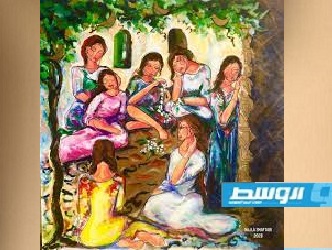 نجلاء الشفتري فنانة تحمل مدينتها في داخلها