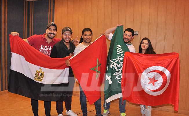 كواليس تسجيل «كأس العالم.. يلا يا بلادي» (خاص لـ بوابة الوسط)