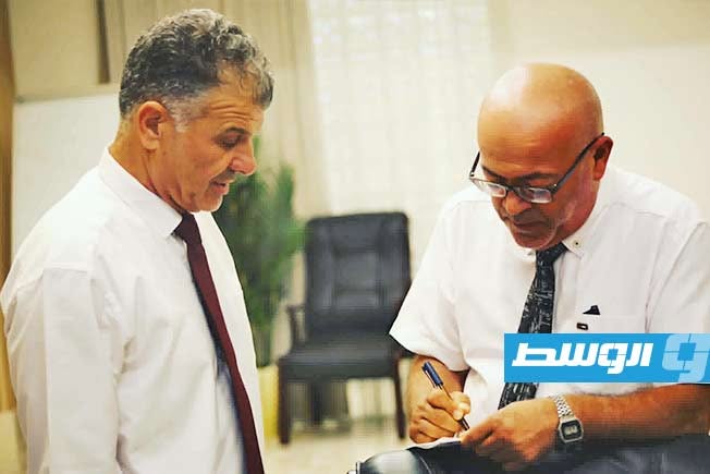 قرعة الدوري الليبي لكرة القدم المصغرة للموسم الرياضي 2025-2026. (فيسبوك)