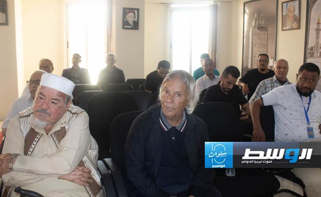 جانب من مناقشة «ثلاثية بنغازي» بمركز وهبي البوري الثقافي. (مركز بوهي الثقافي)