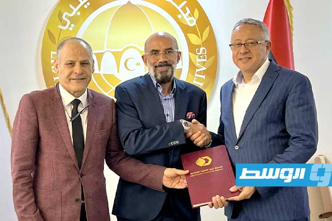 من اجتماع لأعضاء من مجلس النواب والمجلس الأعلى للدولة وممثلين عن مجلس رجال الأعمال، طرابلس 7 مايو 2026 (الناطق باسم مجلس النواب)