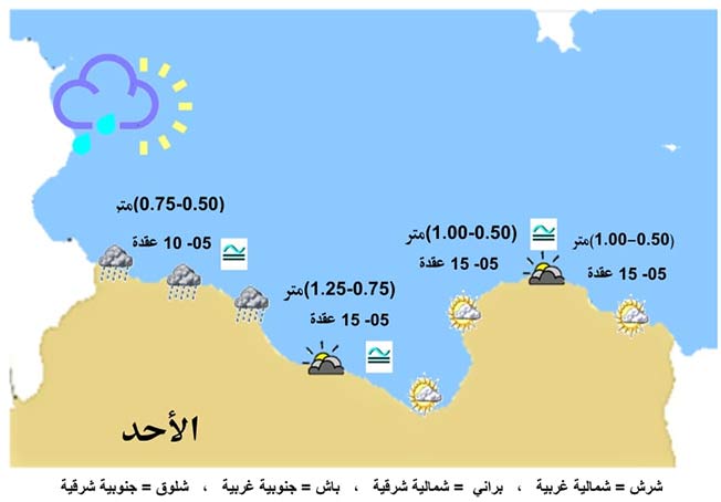 نشرة الصيـد البحري (السبت 9 أكتوبر 2021)