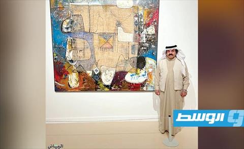 الفنان التشكيلي السعودي عبدالله حمّاس