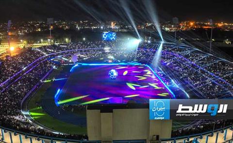 افتتاح ملعب طرابلس الدولي، 9 مارس 2024. (الإنترنت)