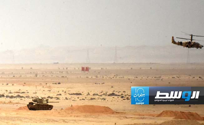 مشروع تكتيكي للجيش المصري في مدينة الإسماعيلية شرق البلاد، 23 مايو 2024. (الجيش المصري)