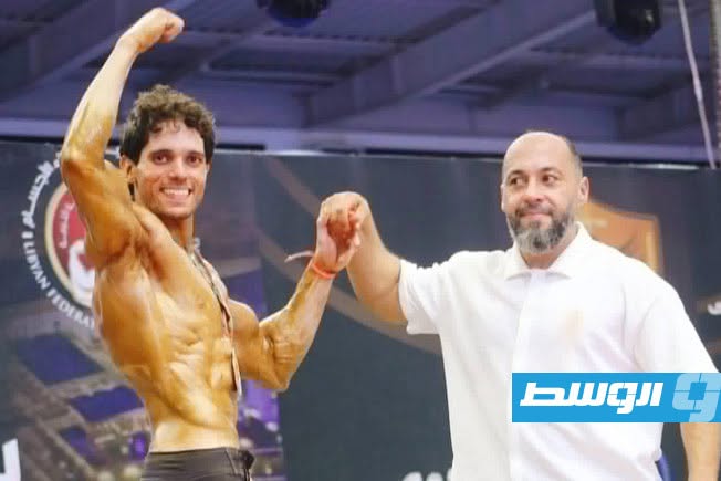 بطولة الجسم الطبيعي بمدينة مصراتة تشهد مشاركة واسعة من مختلف الأبطال. (فيسبوك)