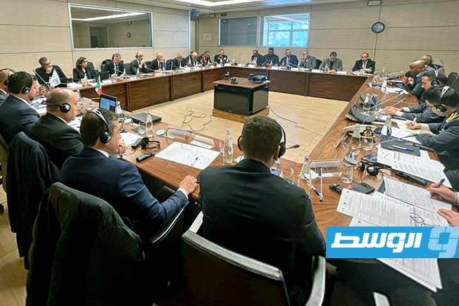 اجتماع موسع في روما بشأن تأمين الحدود الليبية، الخميس 27 نوفمبر 2025 (حساب سفير الاتحاد الأوروبي لدى ليبيا على منصة إكس)