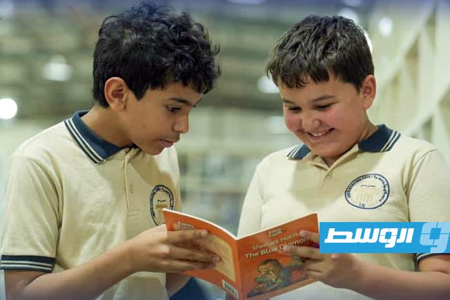 جانب من معرض النيابة العامة للكتاب. (فيسبوك)