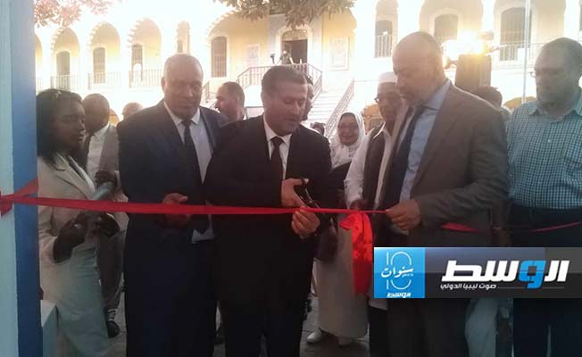 افتتاح المعرض الفني لمدربي «الفنون والصنائع». (بوابة الوسط)