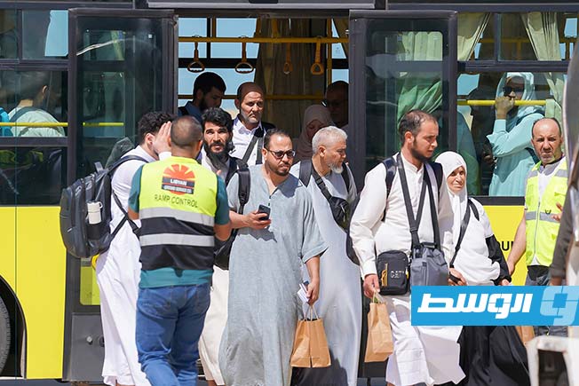 مغادرة حجاج بيت الله الحرام من مصراتة إلى جدة، 17 مايو 2025 (مطار مصراتة)