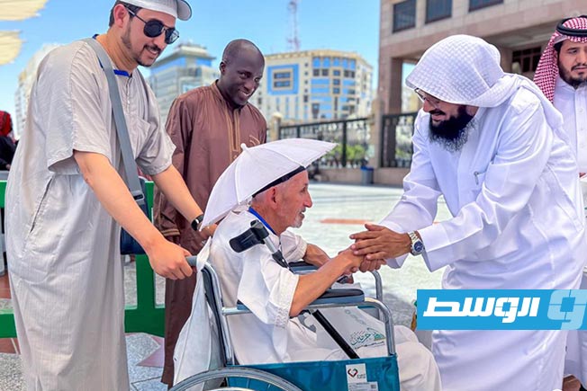 حجاج في مكة المكرمة (وزارة الحج والعمرة السعودية)