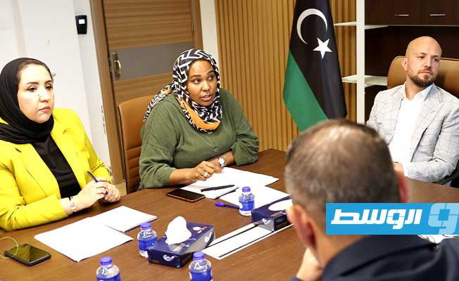 اجتماع اللجنة الوزارية لدعم وتنفيذ الانتخابات، الأربعاء 2 أغسطس 2023. (حكومتنا)