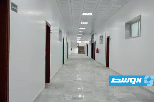 افتتاح افتتاح «مدرسة السيدة زينب للتعليم الأساسي والثانوي - بنات» ببلدية مصراتة، الجمعة 2 يناير 2025. (حكومتنا)