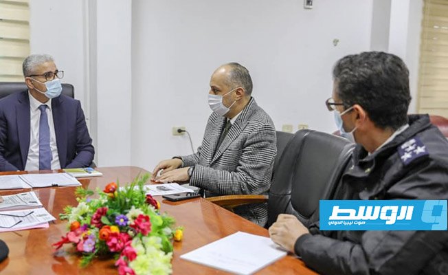 بحث الاستعدادات لبدء الإنتاج من حقل L3PD., 13 يناير 2021 (شركة سرت للنفط)