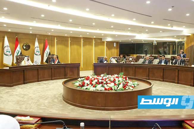 اجتماع للبرلمان العربي بالعراق، 19 أبريل 2025 (صفحة عبدالله بليحق على فيسبوك)