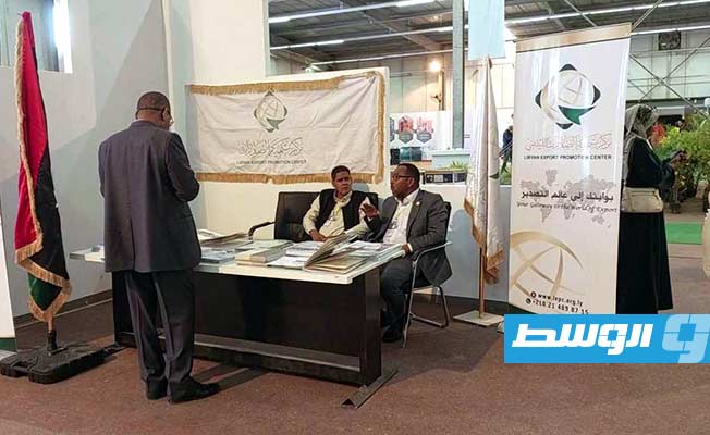 من أجنحة معرض ليبيا الزراعي التي أقيمت في تمنهنت خلال الفترة من 25 إلى 28 نوفمبر 2023. (تصوير: رمضان كرنفودة)