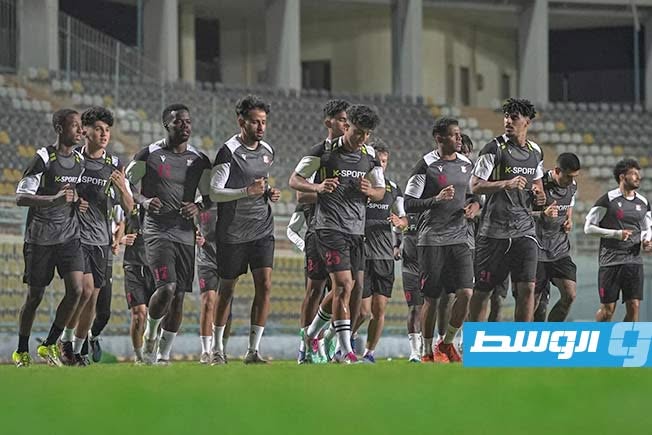 تدريب فريق الأهلي بنغازي في القاهرة، الخميس 4 يونيو 2026 (صفحة الأهلي بنغازي على فيسبوك)