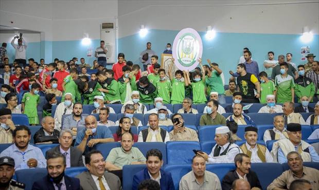 من حفل تخريج عدد من طلبة جامعة بني وليد، 20 مايو 2021. (المكتب الإعلامي لرئيس الحكومة)